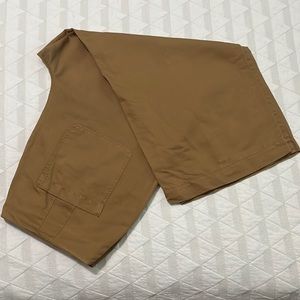 High waisted wide leg crop pant